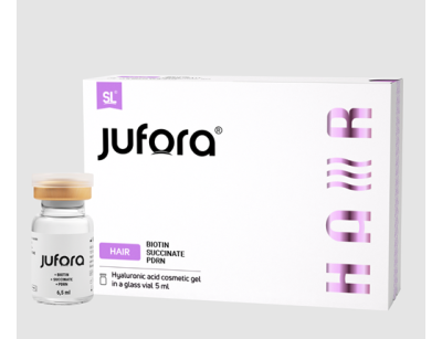 Jufora Hair Biotin 0,01%+Succinate 1%+PDRN 0,25% +ГК 1%, 5 мл